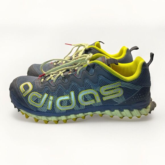Adidas Women’s Vigor TR 3 Trail Running Shoes – Gray/Yellow – Size 11 (G66062) main image 8